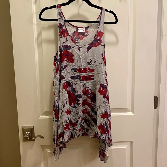 Free People Dresses & Skirts - Free People Voile and Lace Trapeze Slip